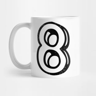 Number 8 Mug